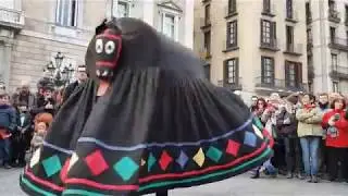 450 anys de la Mulassa de Barcelona I Balladeta de la #Mulassa de Sant Feliu de Pallerols I Gegants
