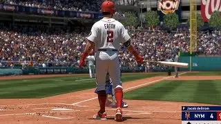 MLB The Show 20 - Washington Nationals vs New York Mets - Gameplay (PS4 HD) [1080p60FPS]