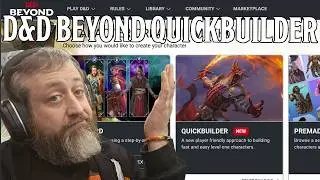 D&D Beyond New Quickbuilder in Action | Nerd Immersion