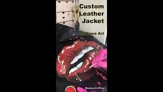 Custom Leather jacket by Nowa Art