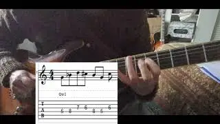 Quasi-Riemannian Triad Transformation Lick (with tabs) - DP's Guitar Encyclopedia