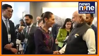 PM Modi Meets Mexico&rsquo;s Claudia Sheinbaum at G7 | Thanks Her for Support Against Terrorism | News9