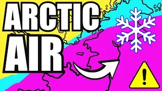 BREAKING: Arctic Air Approaches UK | Snow Risk Central England Monday