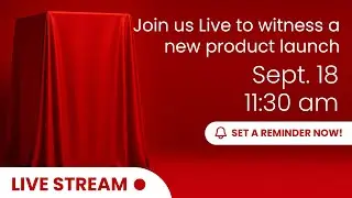 New Product Launch is live now!