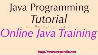 Online Java Training