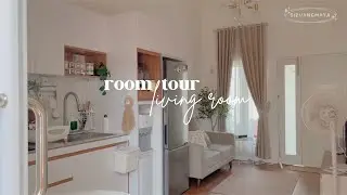 #roomtour Living Room Rumah Minimalis ala Korea | Inspirasi Rumah Open Space Luas Tanah 78m&sup2;