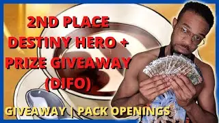 2nd Place Destiny HERO Prize Giveaway (DIFO) | Pack Openings #dtimetcg #giveaway #yugioh