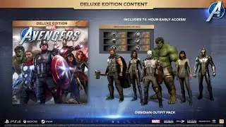 MARVEL&rsquo;S AVENGERS: EARTH&rsquo;S MIGHTIEST EDITION, DELUXE EDITION AND PRE-ORDER BONUS DETAILS ANNOUNCED