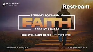STEPPING FORWARD IN FAITH | 11.01.2026 | Pst. Walter Openda