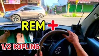 CARA Belok Masuk Gang Agar TIDAK Mati Mesin