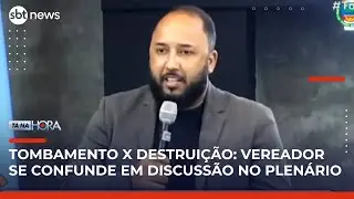 Vereador confunde tombamento com demolição e se opõe à preservação de igreja | Tá na Hora (09/06/25)