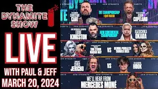Copeland Vs. Cage (I Quit) | Kingston Vs. Okada | Mercedes Mone | The Dynamite Show (+ Rampage) Live