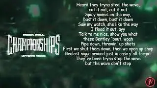 Meek Mill - Uptown Vibes ft. Fabolous & Anuel AA- LYRICS