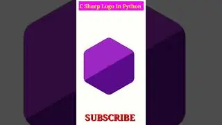 Draw C Sharp Logo In Python Turtle Graphics| c#-C Sharp Logo In Python Turtle| 