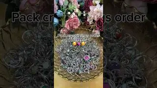 Crystal rings 🥰#crystalstores #crystals #crystalshop #quartz #crystalstructure #crystalrings