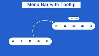 Magic Navigation Menu Indicator using Html CSS | Navigation Bar Using HTML & CSS