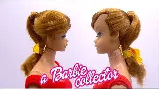 Tutorial: how to reset and restyle the hair of a swirl ponytail vintage barbie (retying the hair)