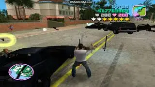 GTA Vice City - Modded 7 Stars Wanted Level Rampage