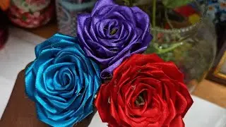 Rose day special craft 😍 subscribe my channel for more videos ✨️#roseday #ribbon