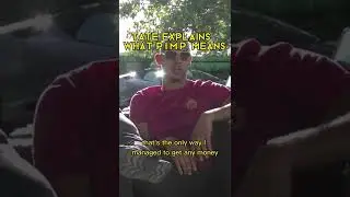 Tate explains what P.I.M.P means🤔