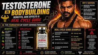 Testosterone in Bodybuilding: Benefits, Side Effects & Real Cycle Guide @Rawfluence