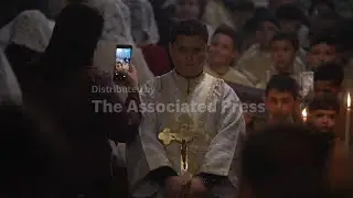 Orthodox Christians in Gaza City mark Christmas
