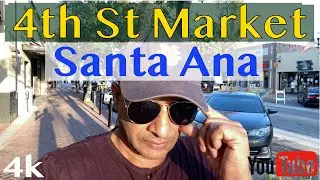 আমেরিকার ফুড কোর্ট ।। Food Court in USA ।। 4th Street Market, Santa Ana