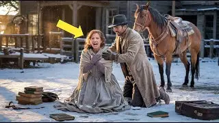 Widowed Teacher Lost Everything In Snow, Until a Rich Frontiersman Saved Her Heart