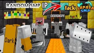 play random SMP in multiplayer  server ip 🔥 #minecraft @CarryMinati @minecraft @GamerFleet