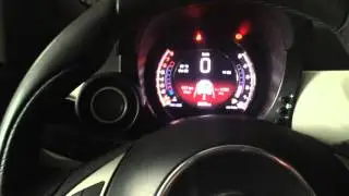 2014 Fiat 500 Abarth Digital Dash