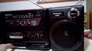 Boombox PANASONIC RX-CS720 after repair.