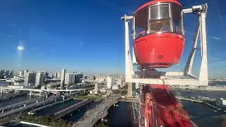 お台場の観覧車！パレットタウン大観覧車からの眺め全編！2022年8月末で終了！