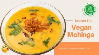 Instant Pot Mohinga  | How to make Vazhaithandu soup for Atho | Burmese style banana stem soup.