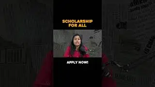 Scholarship for ALL Courses from Class 12 to Postgrad |  APPLY NOW! #scholarship