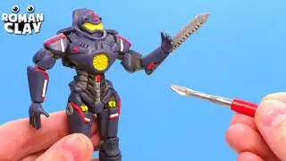 Pacific Rim 🌊 Jaeger with Clay | Roman Clay Tutorial