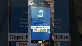 Oppo F3 / F3 Pro / F3 Plus Switch to youtube.com problem solve 2025|| Youtube not working in oppo