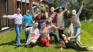 Expressive arts mask workshop for the EGS Alumni
