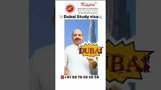 STUDY IN DUBAI @kapriimmigrationservices #study #abroad #dubai  #canda #immigration #consultant #usa