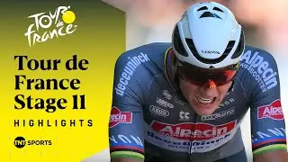 FAST & FURIOUS IN TOULOUSE! 💨 | Men's Tour de France Stage 11 Race Highlights | TNT Sports Cycling