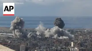 Huge explosions in Beirut's southern suburbs