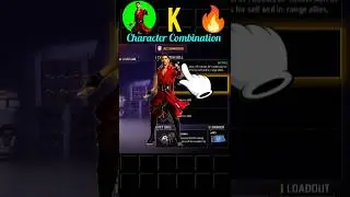 FF K CHARACTER COMBINATION😲 || K CHARACTER COMBINATION🤯|| FREE FIRE K CHARACTER COMBINATION #shorts