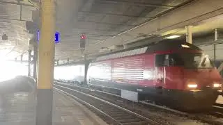 IC81 nach Romanshorn und IC8 nach Brig einfahrt in Bern