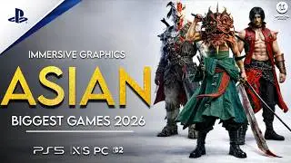 TOP 40 ASIA'S BIGGEST GAMES Coming To PS5, PC, XBOX & NS2 SET TO DOMINATE THE GAMING INDUSTRY