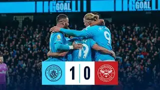 HIGHLIGHTS! HAALAND'S GOAL PUTS CITY ONE POINT OFF TOP! | City 1-0 Brentford | PL