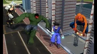 Incredible Monster Hero Grand City Rescue | Monster Vs Bat Hero Vs Goku Vs Robot - Android Gameplay