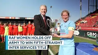 RAF women hosts British Army for winner takes all Inter Services title decider | HIGHLIGHTS