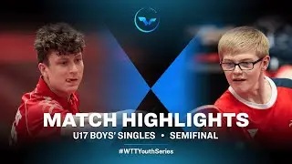 Darius Movileanu vs Felix Lebrun | WTT Youth Contender Havirov | U17 BS SF