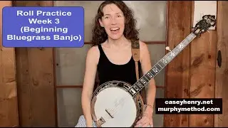 Roll Practice Week 3 - Adding in C and D7 Chords. Practice Along. The Murphy Method