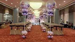 Birthday Party at Muhurt. Butterfly Theme Decor.....