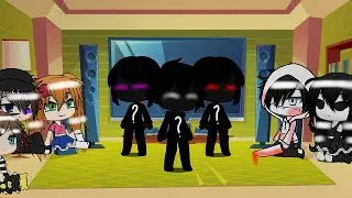 Afton family and Creepypasta reacts to fandom memes with undertale|Gacha life
